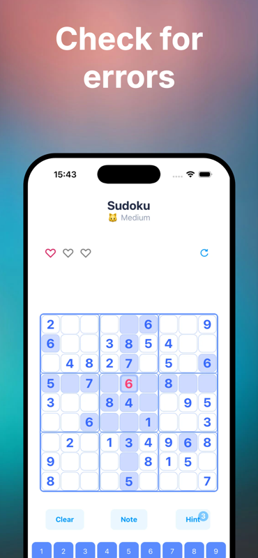 Sudoku app screenshot 4