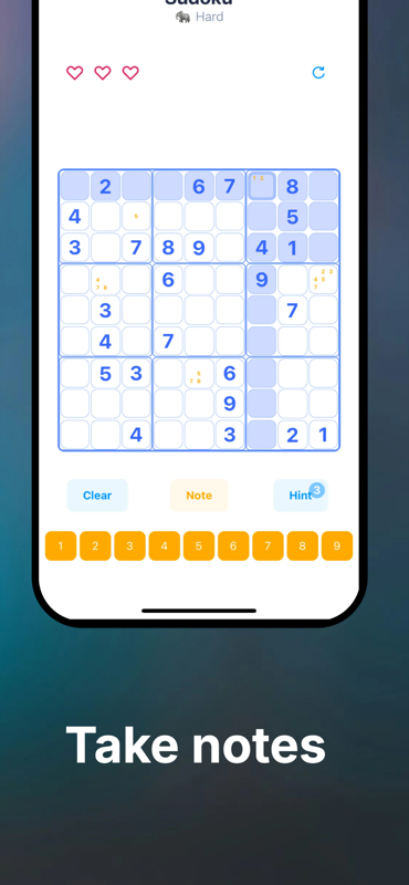 Sudoku app screenshot 5